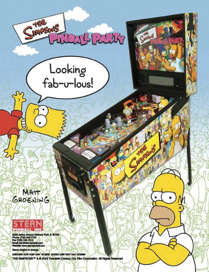The Simpsons Pinball Party - Feb 2003