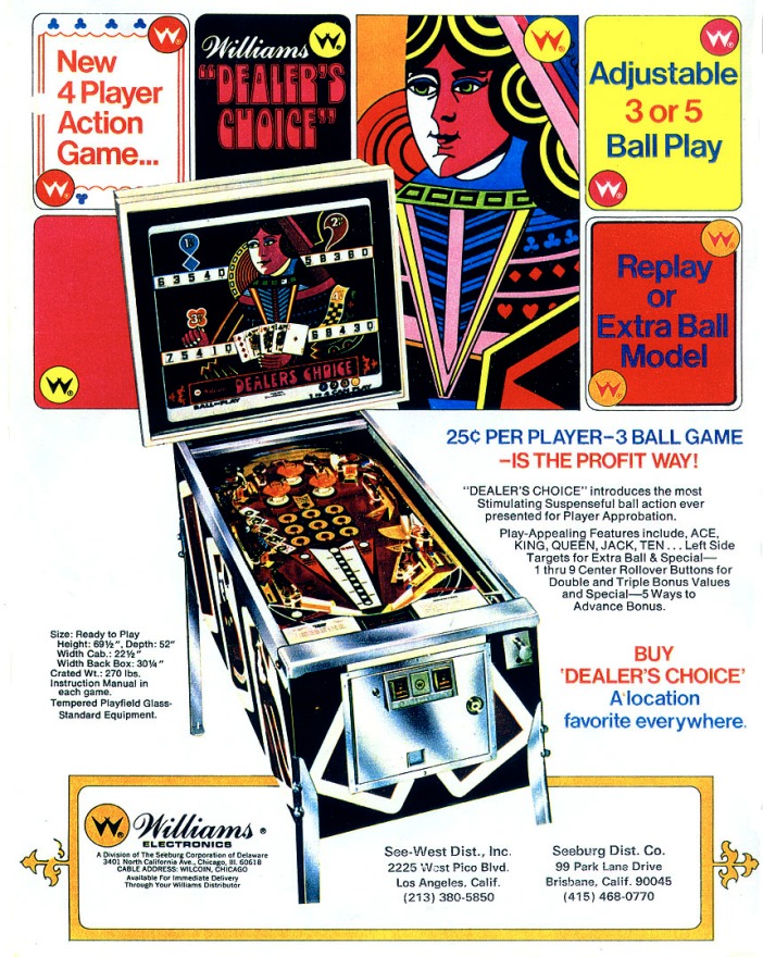Dealer's Choice - Mar 1974